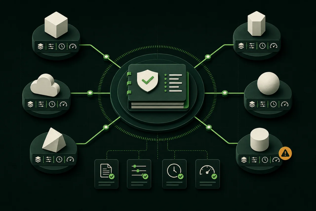 Six provider routes feeding source evidence into one verified AI API pricing ledger